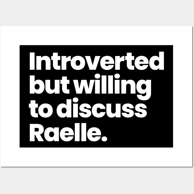 Introverted but willing to discuss Raelle - Motherland Fort Salem Wall Art by viking_elf